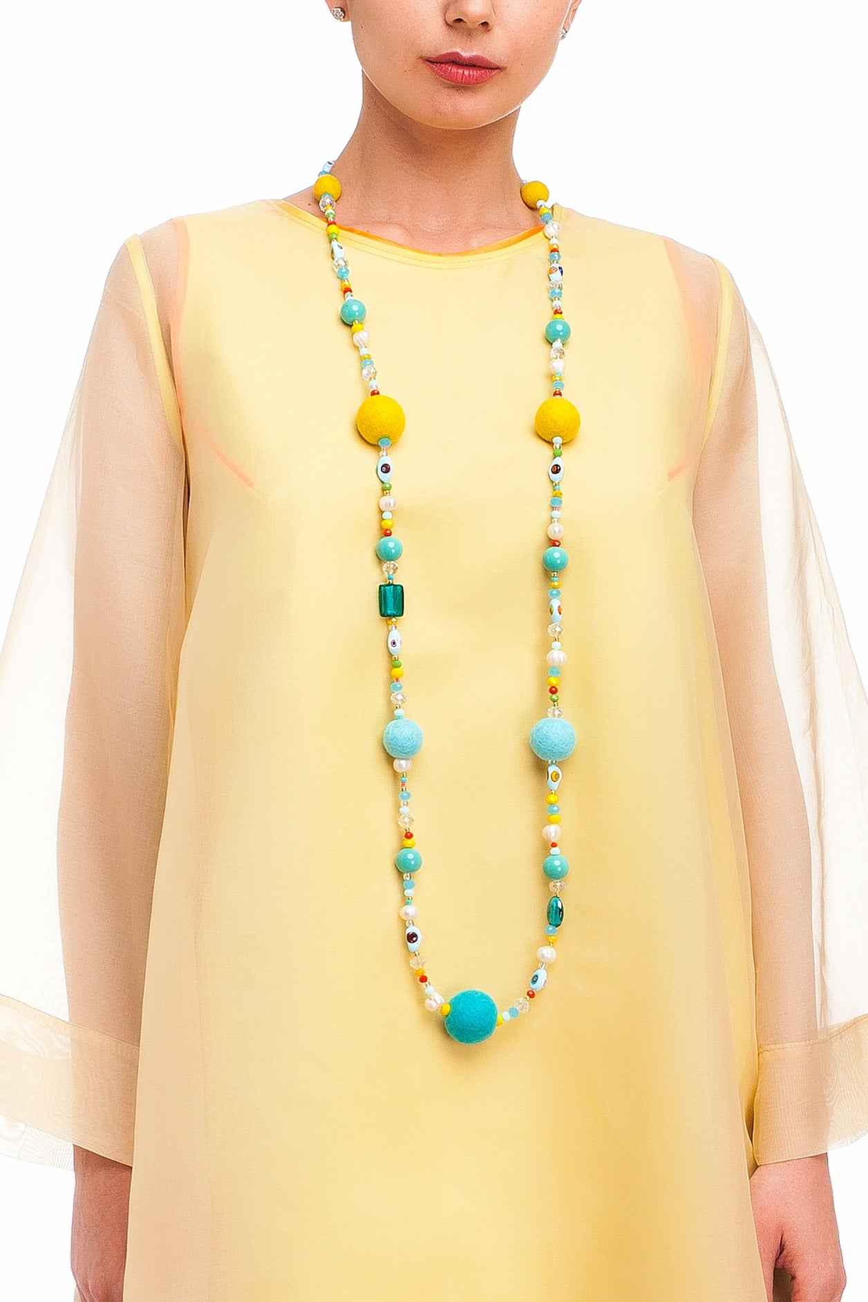 Long Necklace «Breath of Earth»