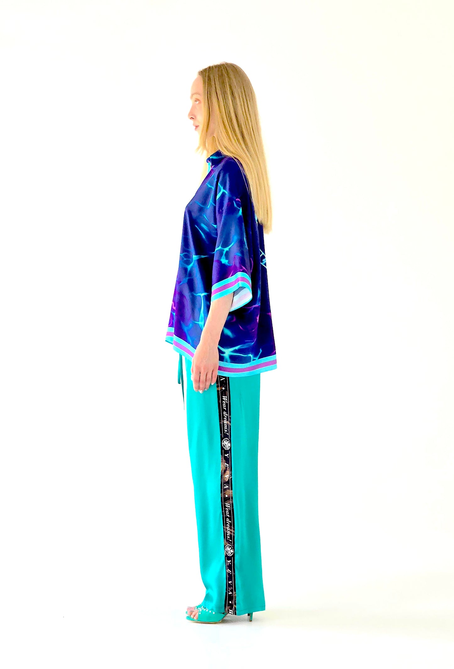 Silk Shirt "TOTEM DRAGON"