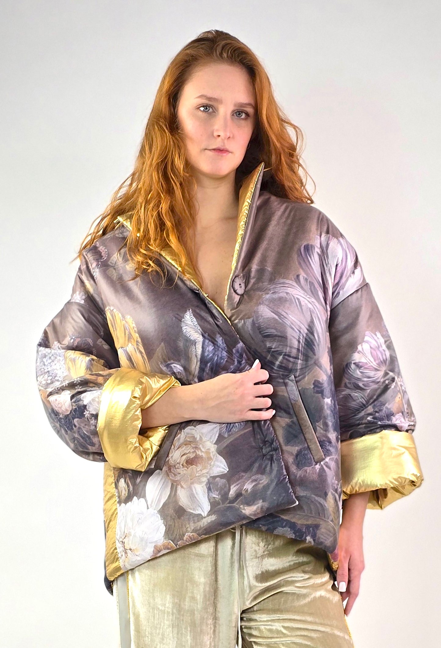 Transformer_Jacket «Flower still life»