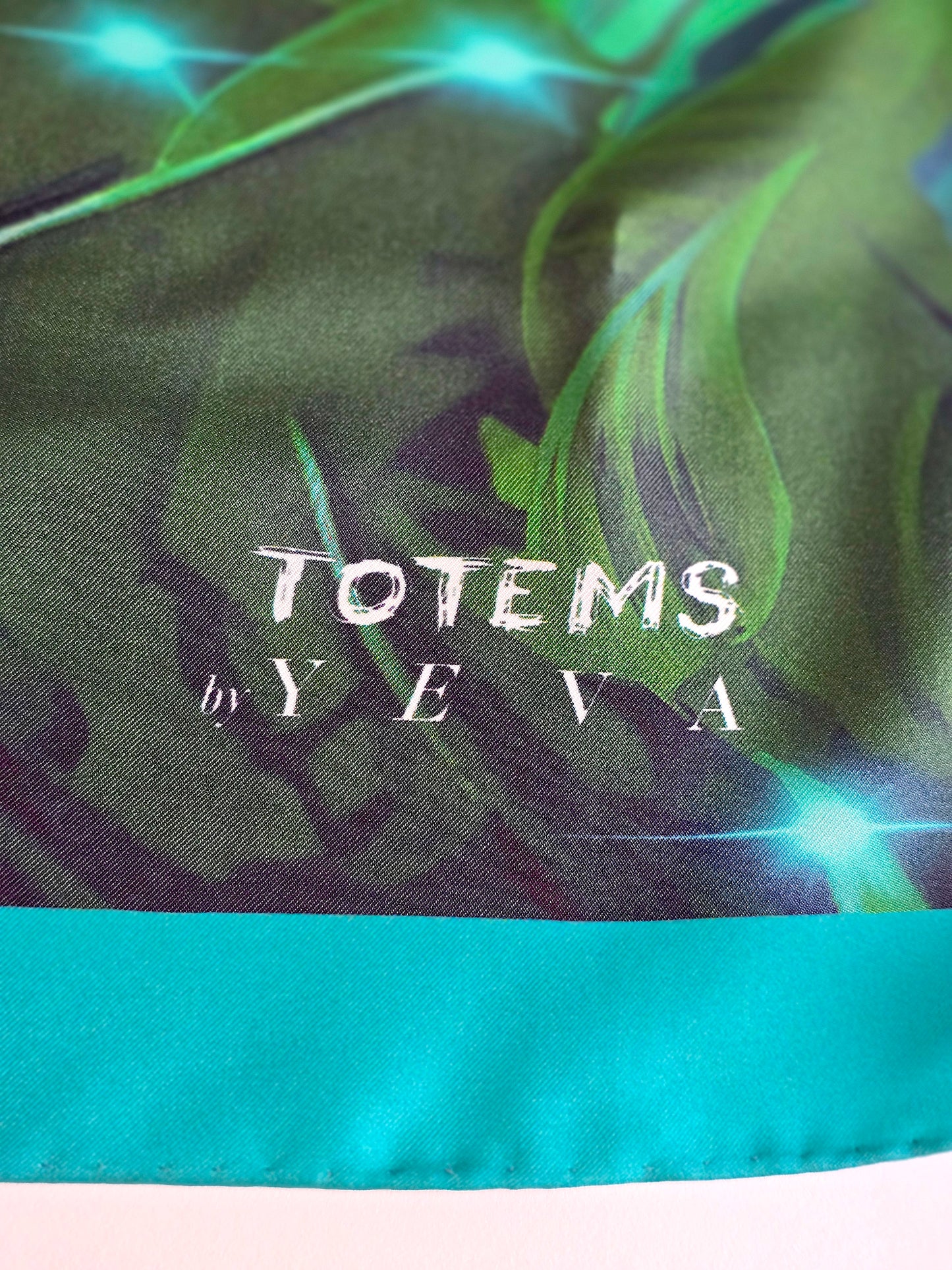 Silk Scarf «TOTEM JAGUAR»