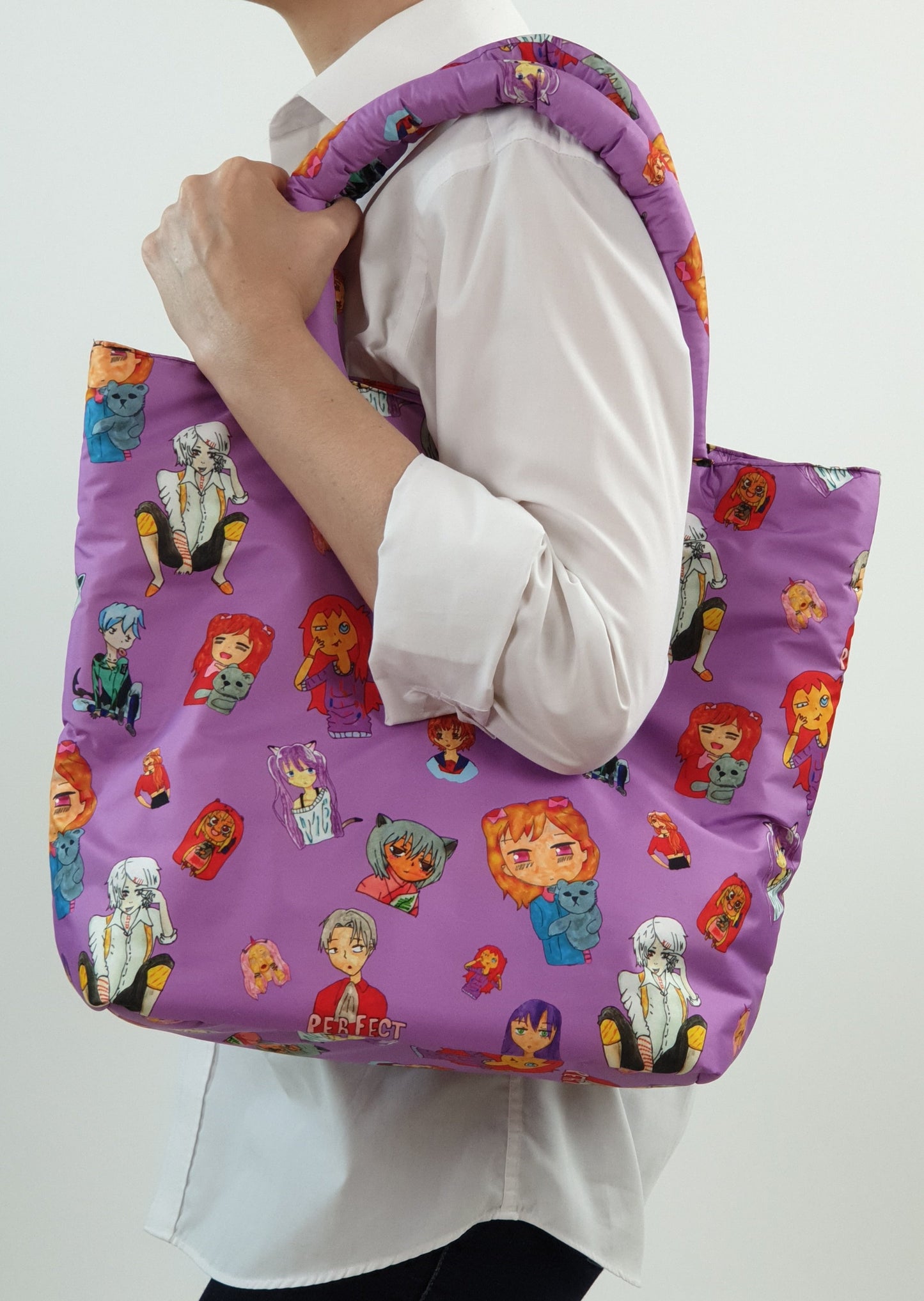 Big art_BAG "Manga" lavender
