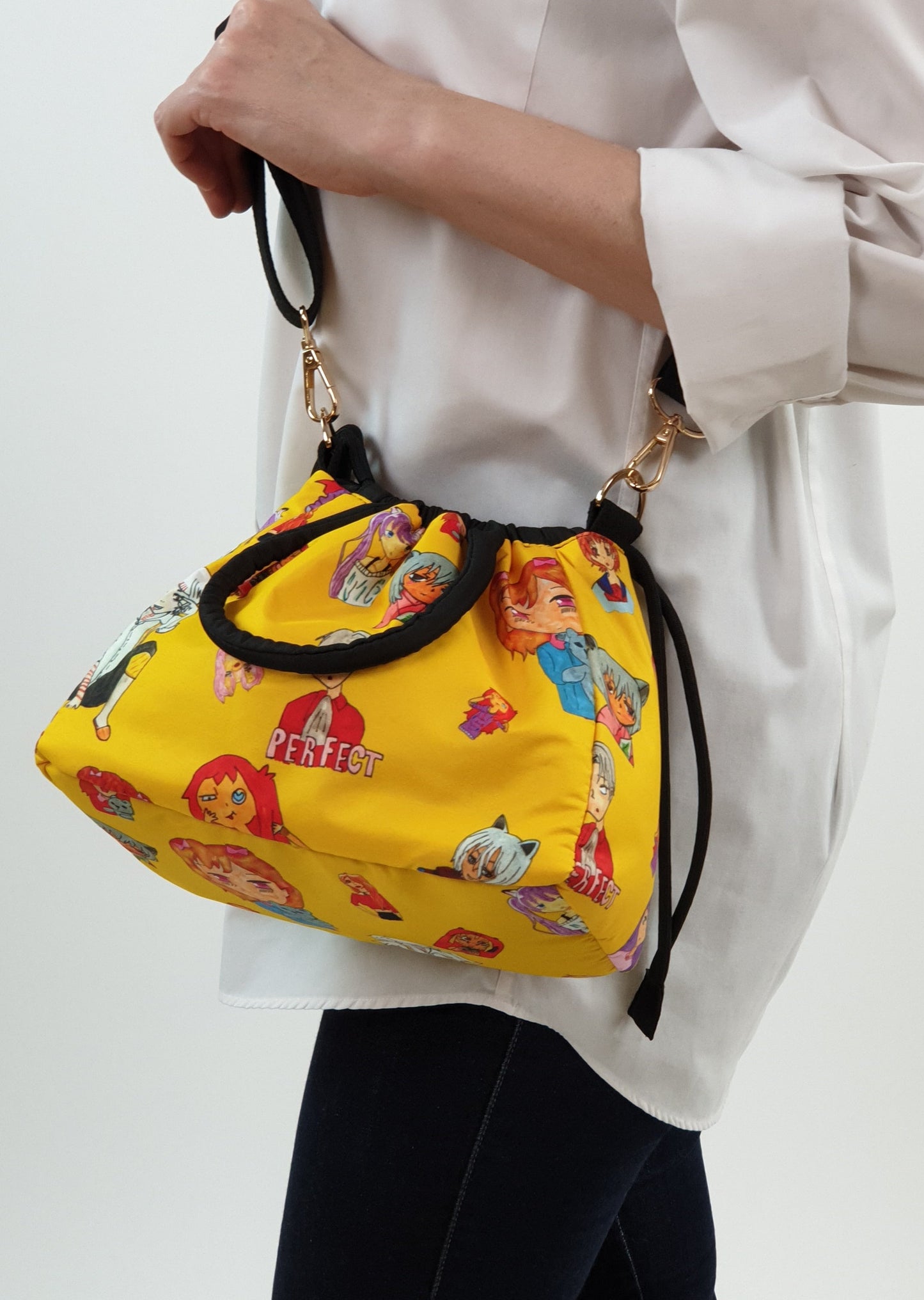 Small art_BAG "Manga" yellow