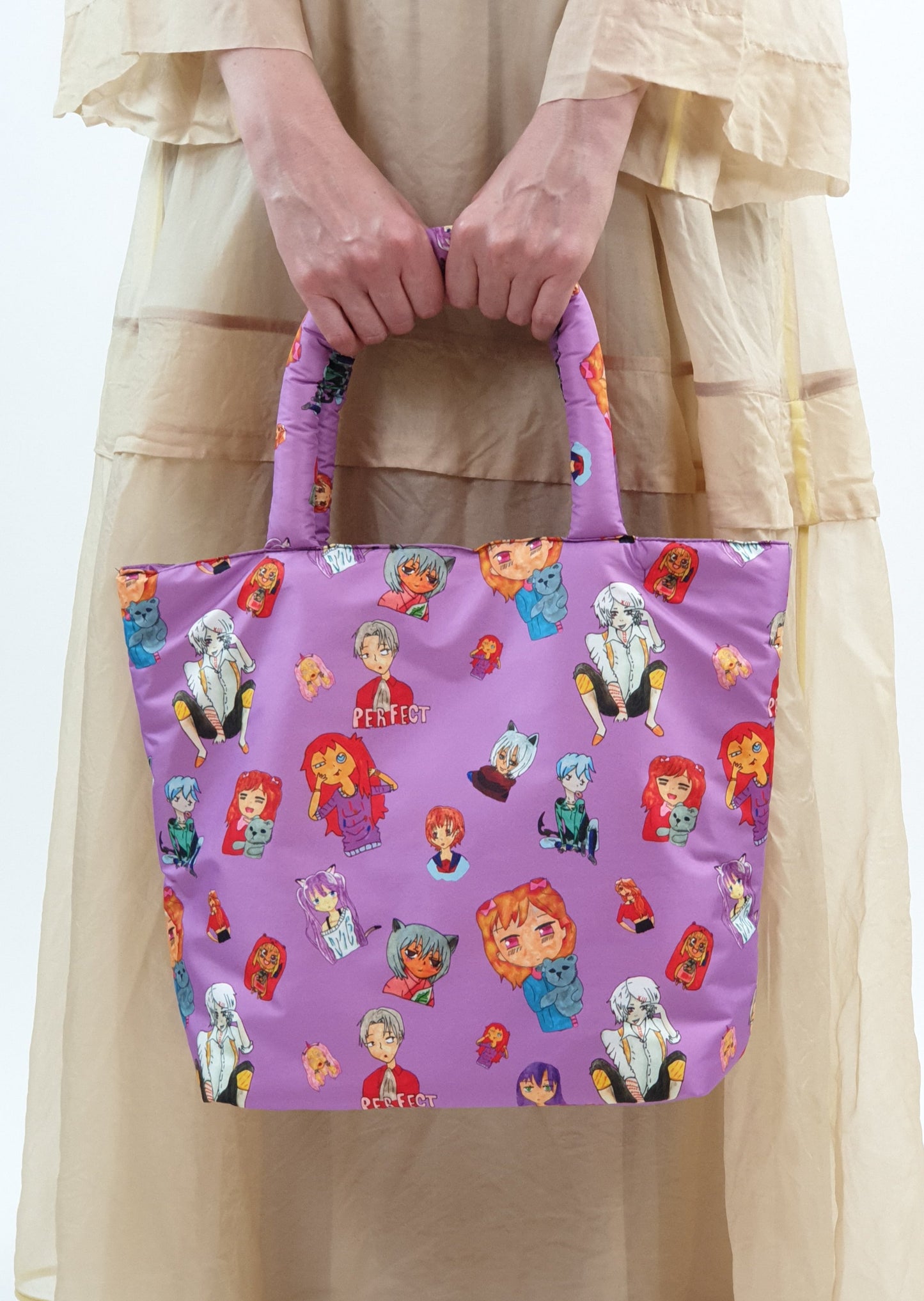 Big art_BAG "Manga" lavender