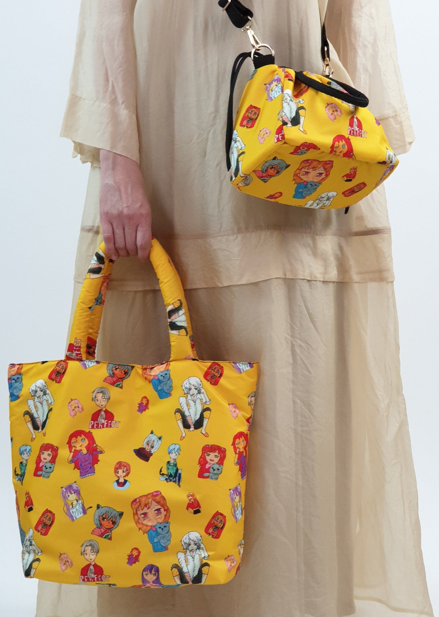 Big art_BAG "Manga" yellow