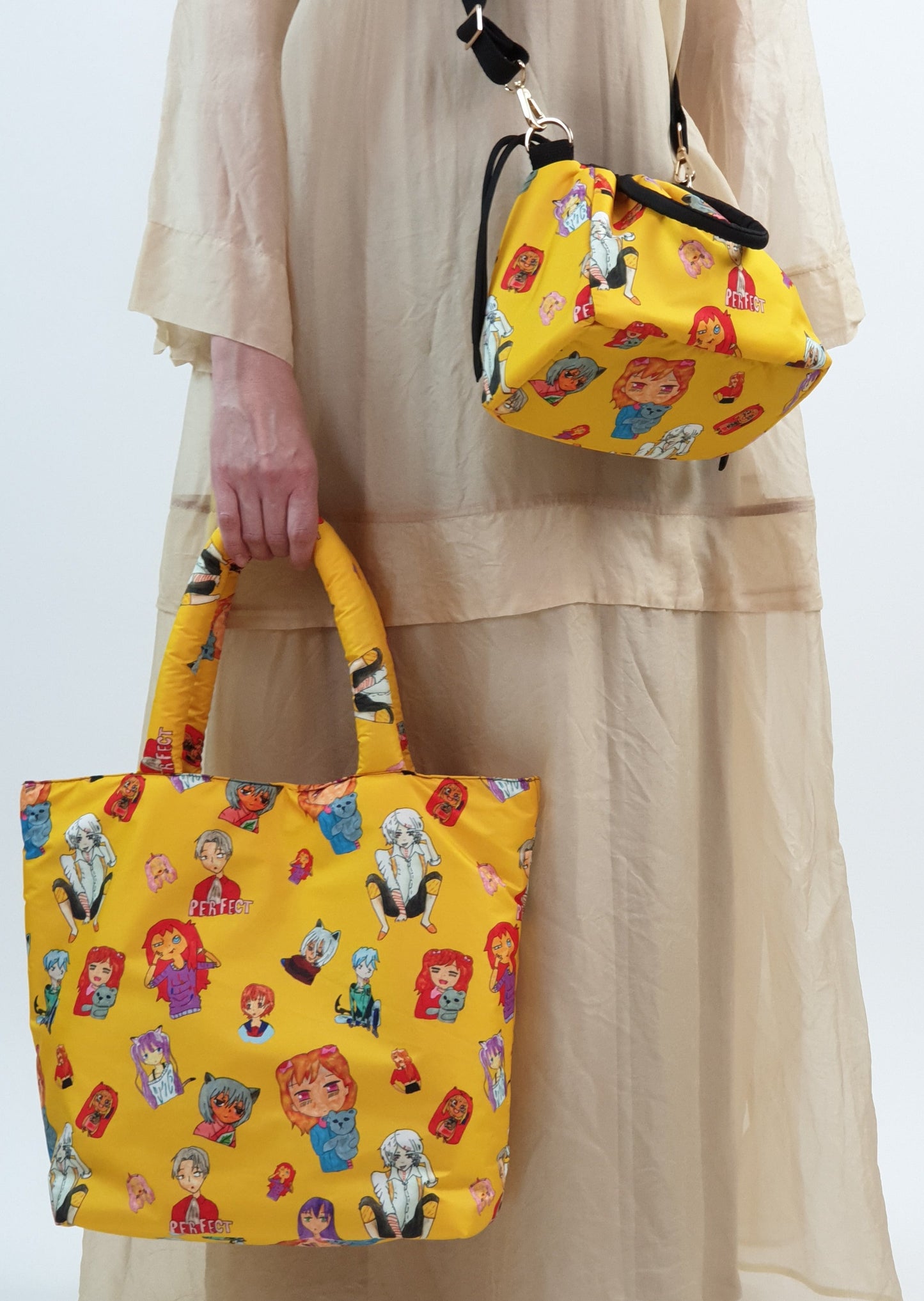 Small art_BAG "Manga" yellow