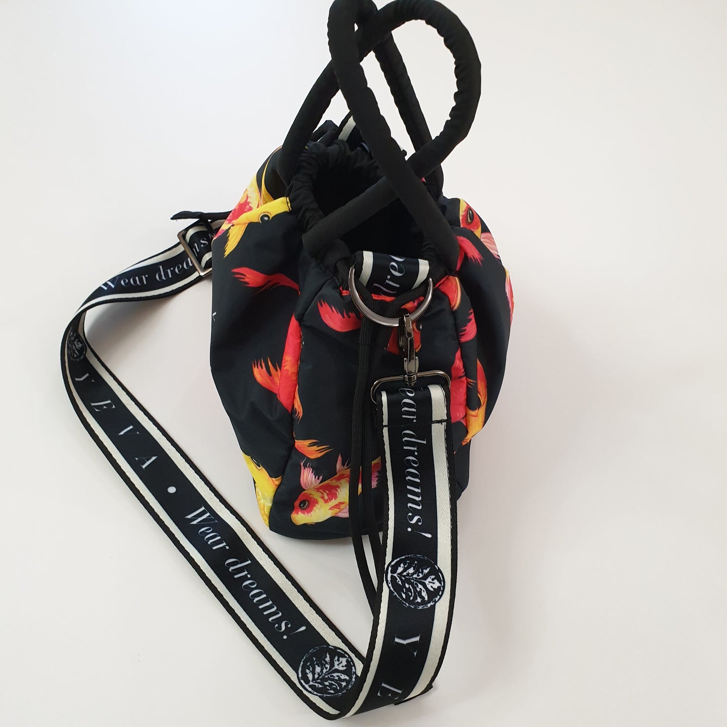 Small art_BAG "KOI" black