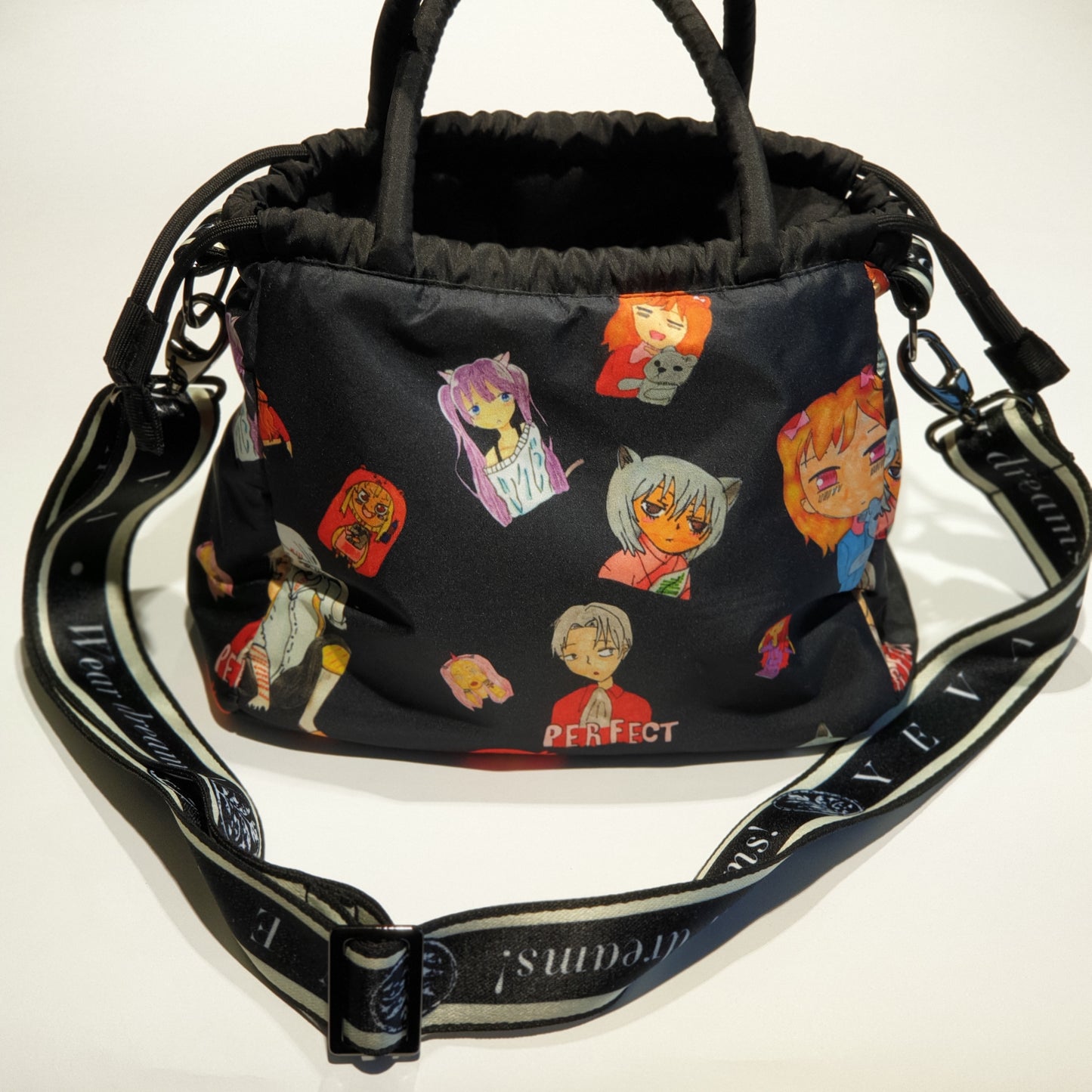 Small art_BAG "Manga" black