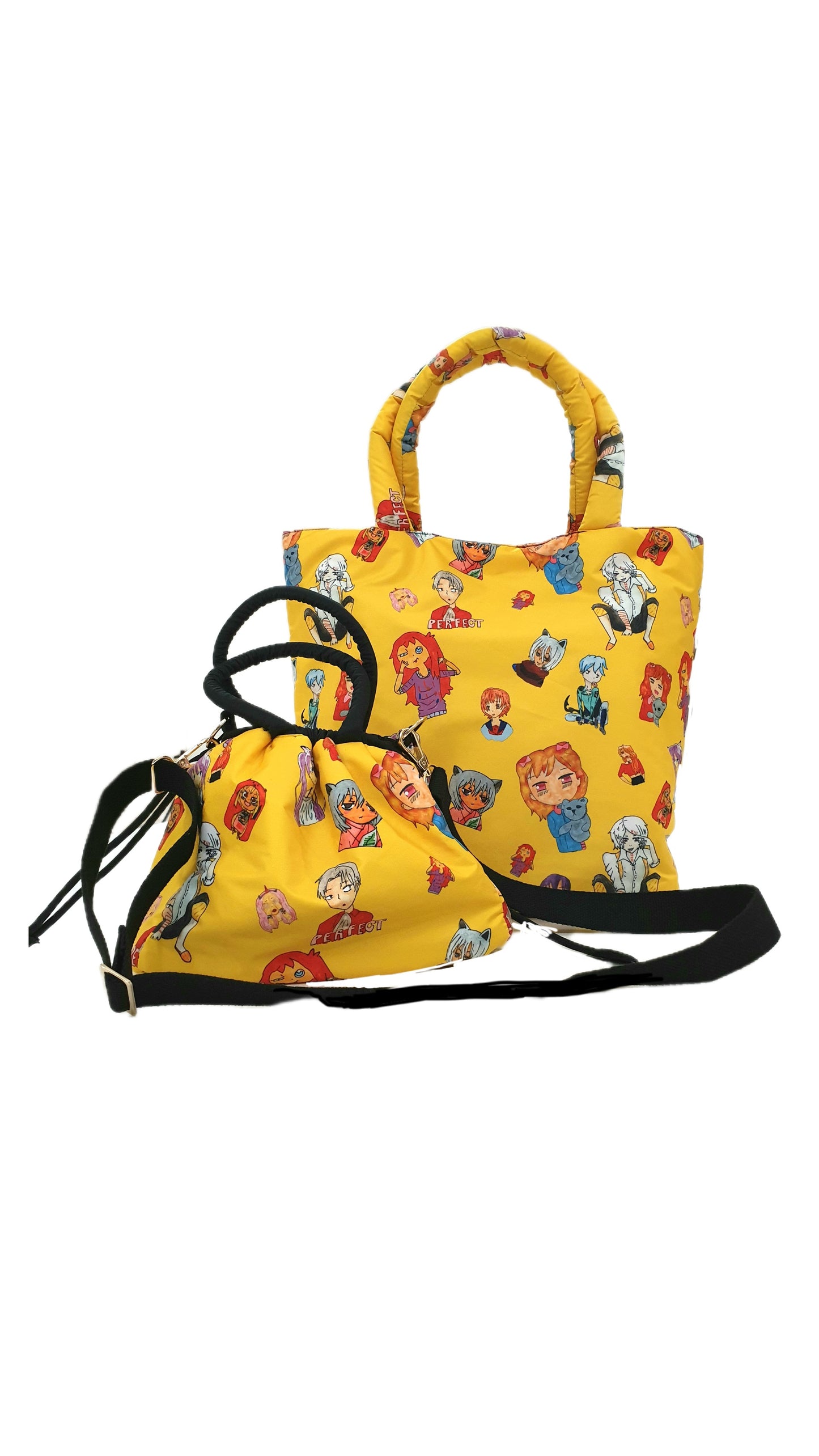 Small art_BAG "Manga" yellow