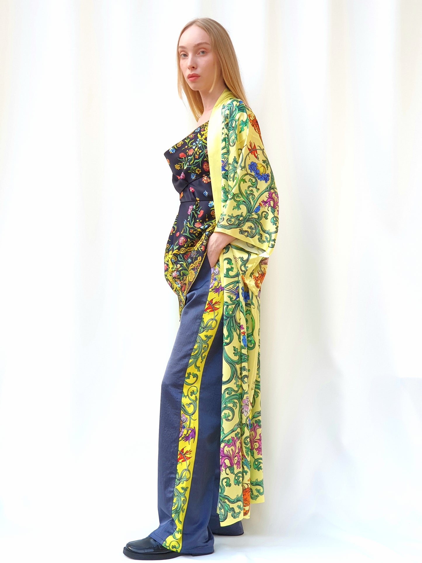 Light_KIMONO "Grapevine" creme