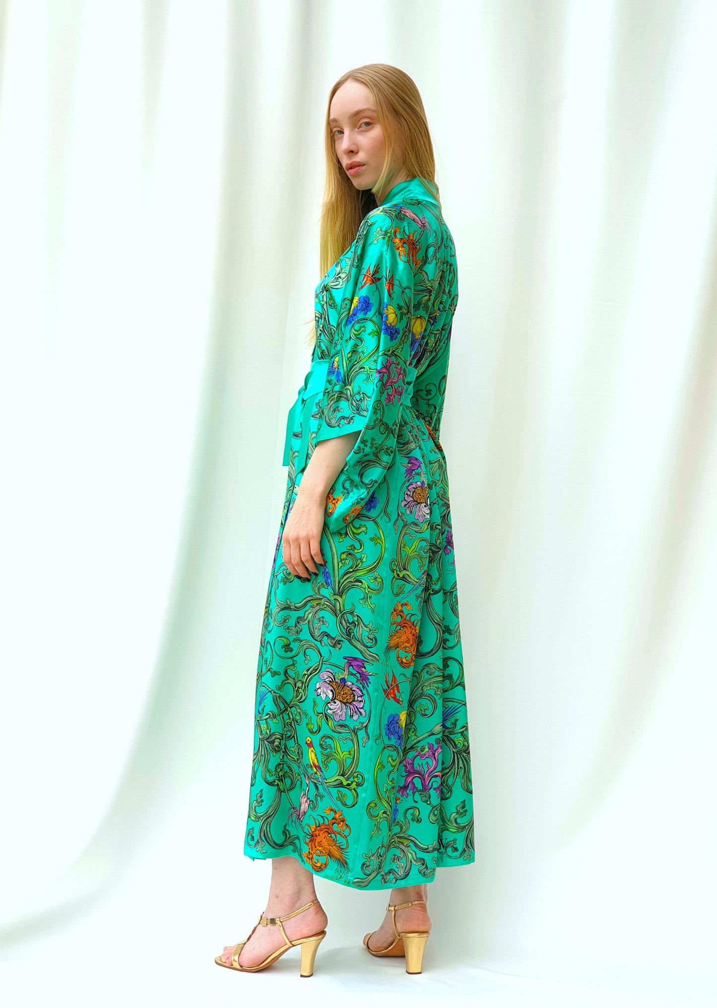 Light_KIMONO "Grapevine" green