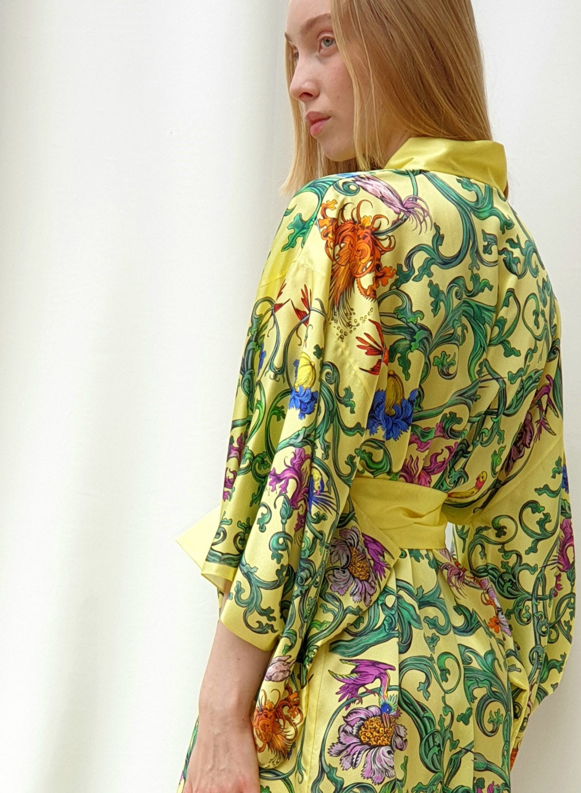 Light_KIMONO "Grapevine" creme