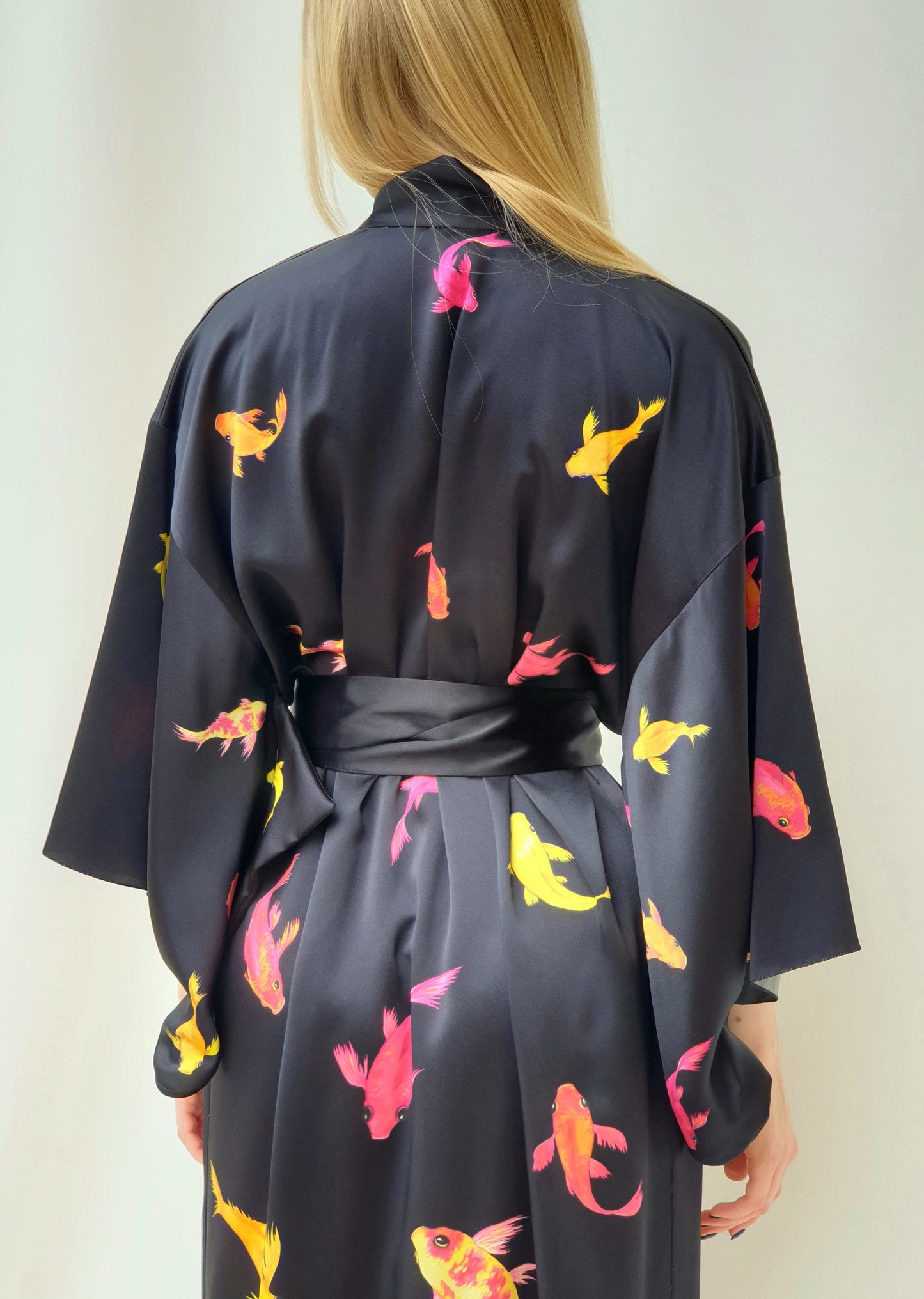 Light_KIMONO "KOI" black