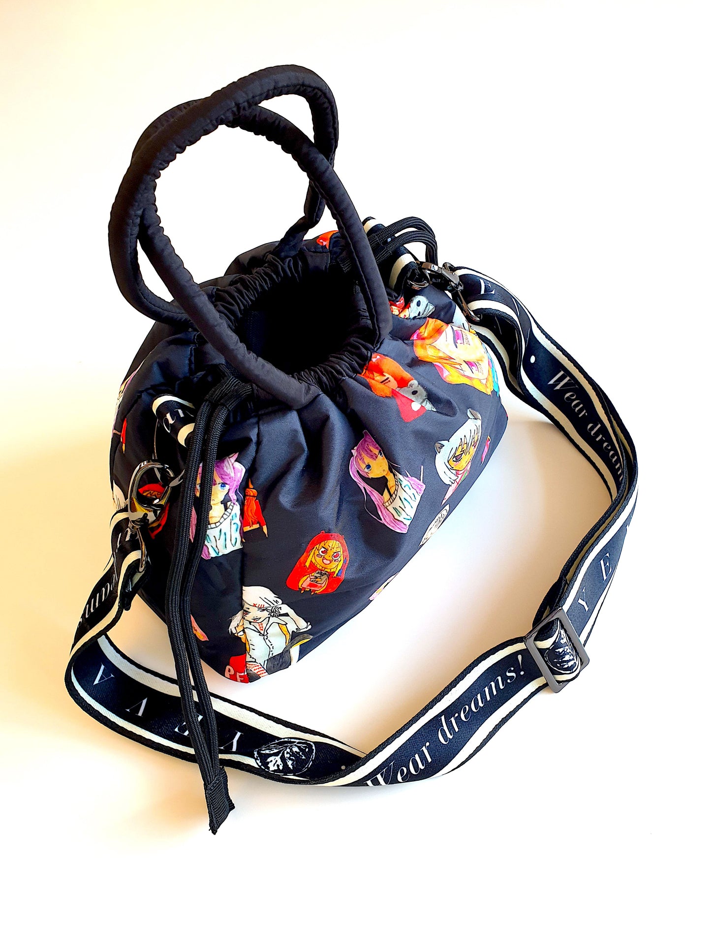 Small art_BAG "Manga" black