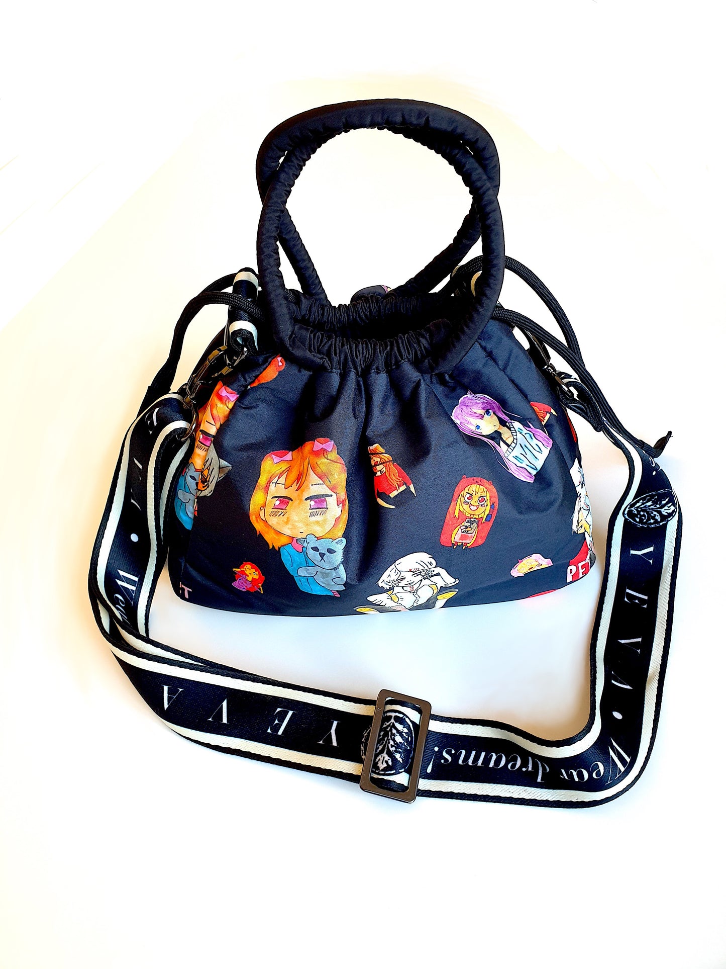 Small art_BAG "Manga" black