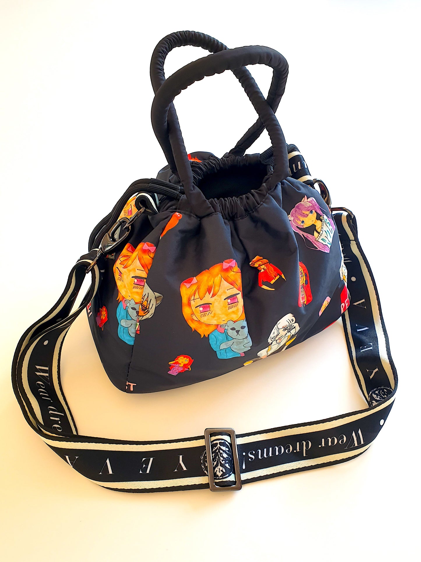 Small art_BAG "Manga" black