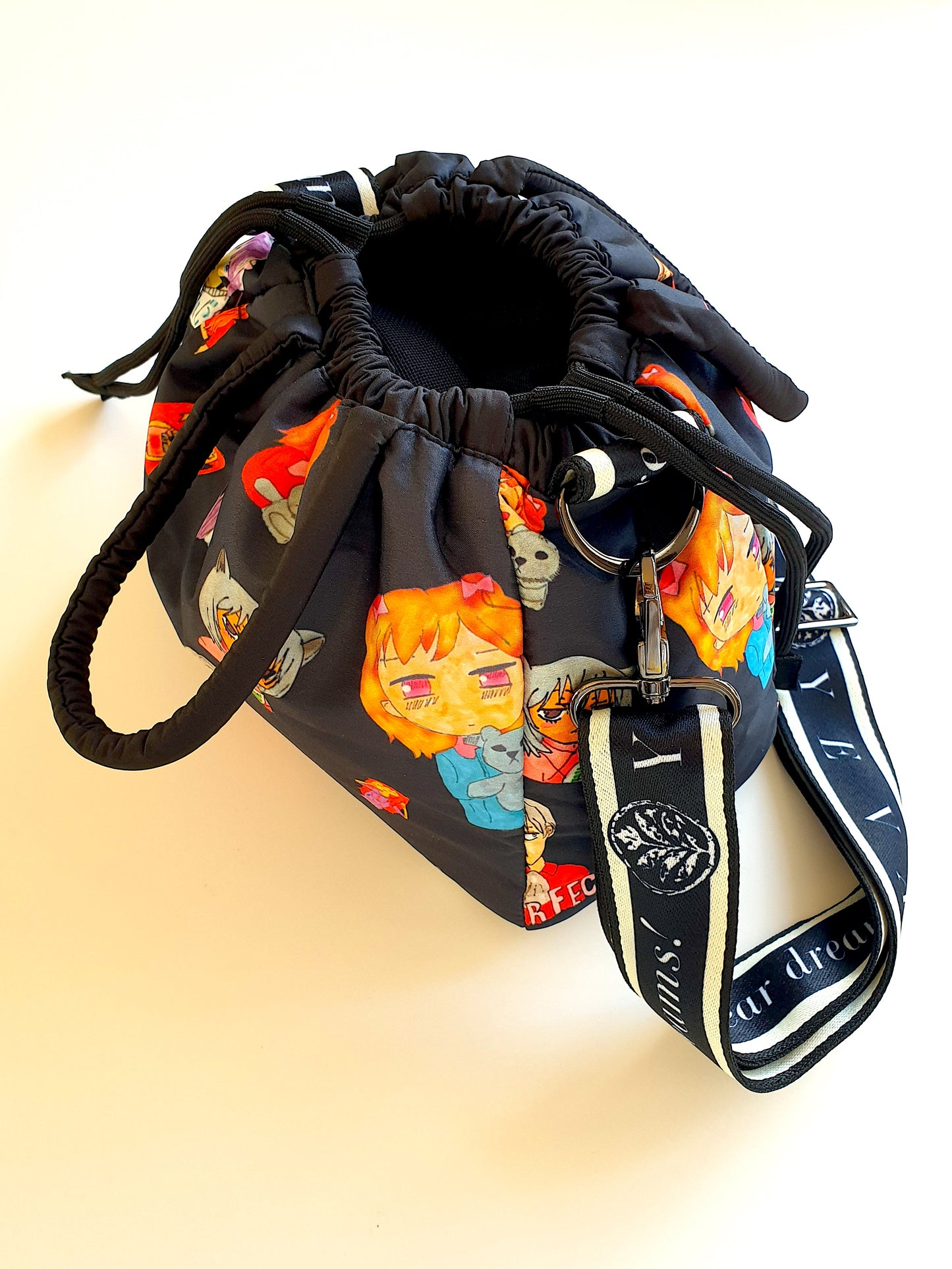 Small art_BAG "Manga" black