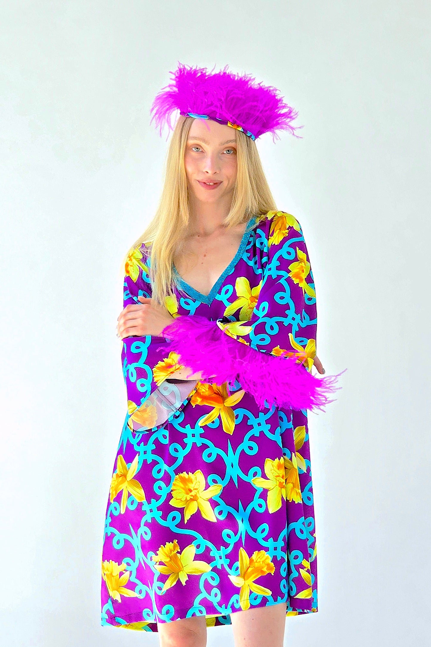 Silk Dress “Narcissus”