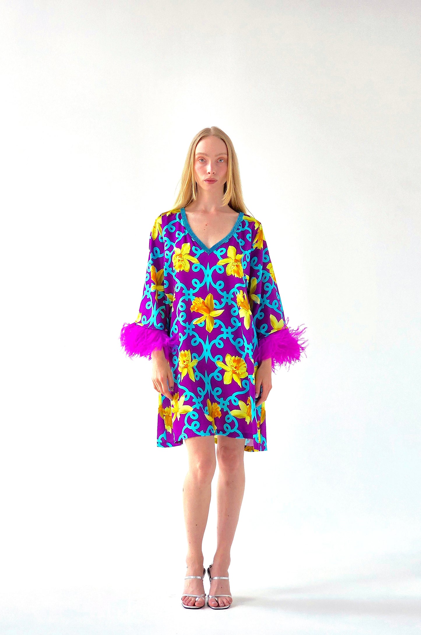 Silk Dress “Narcissus”