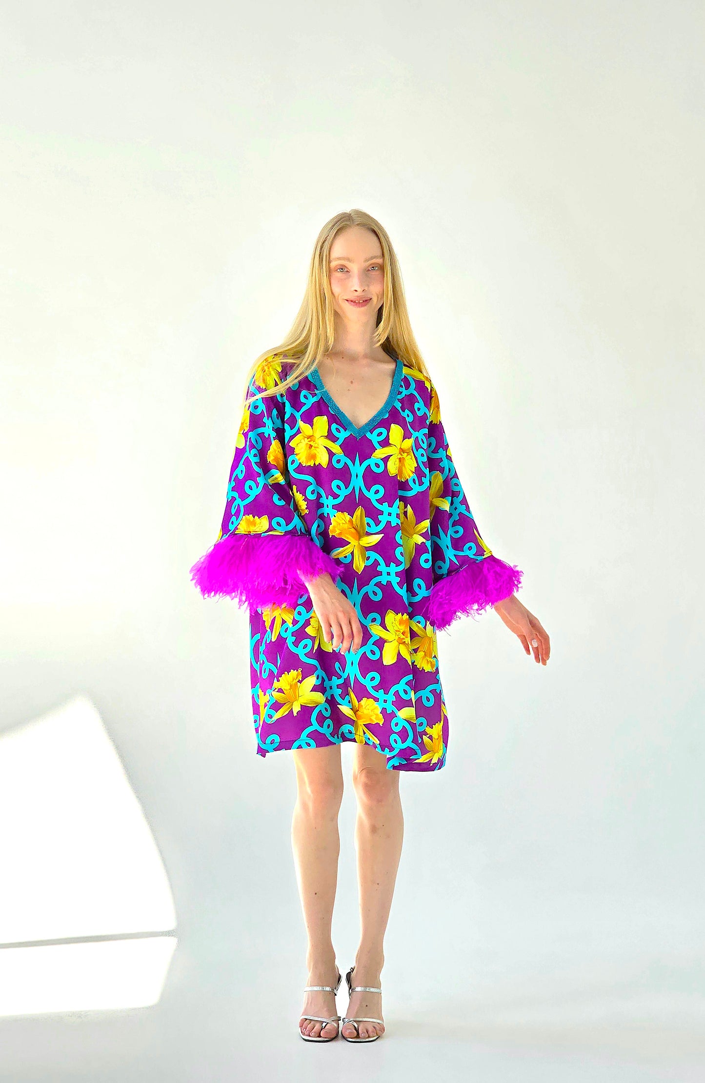 Silk Dress “Narcissus”