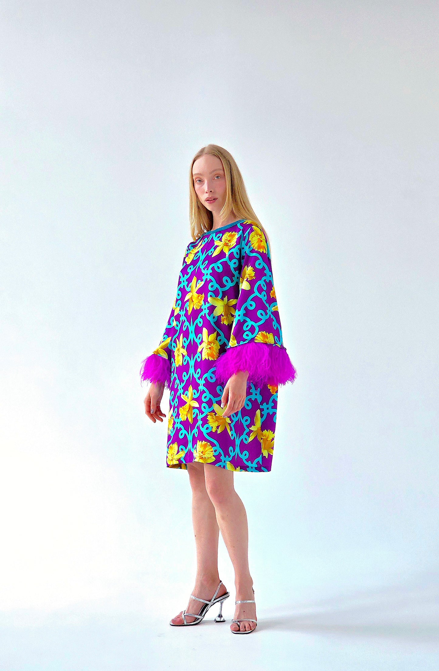 Silk Dress “Narcissus”