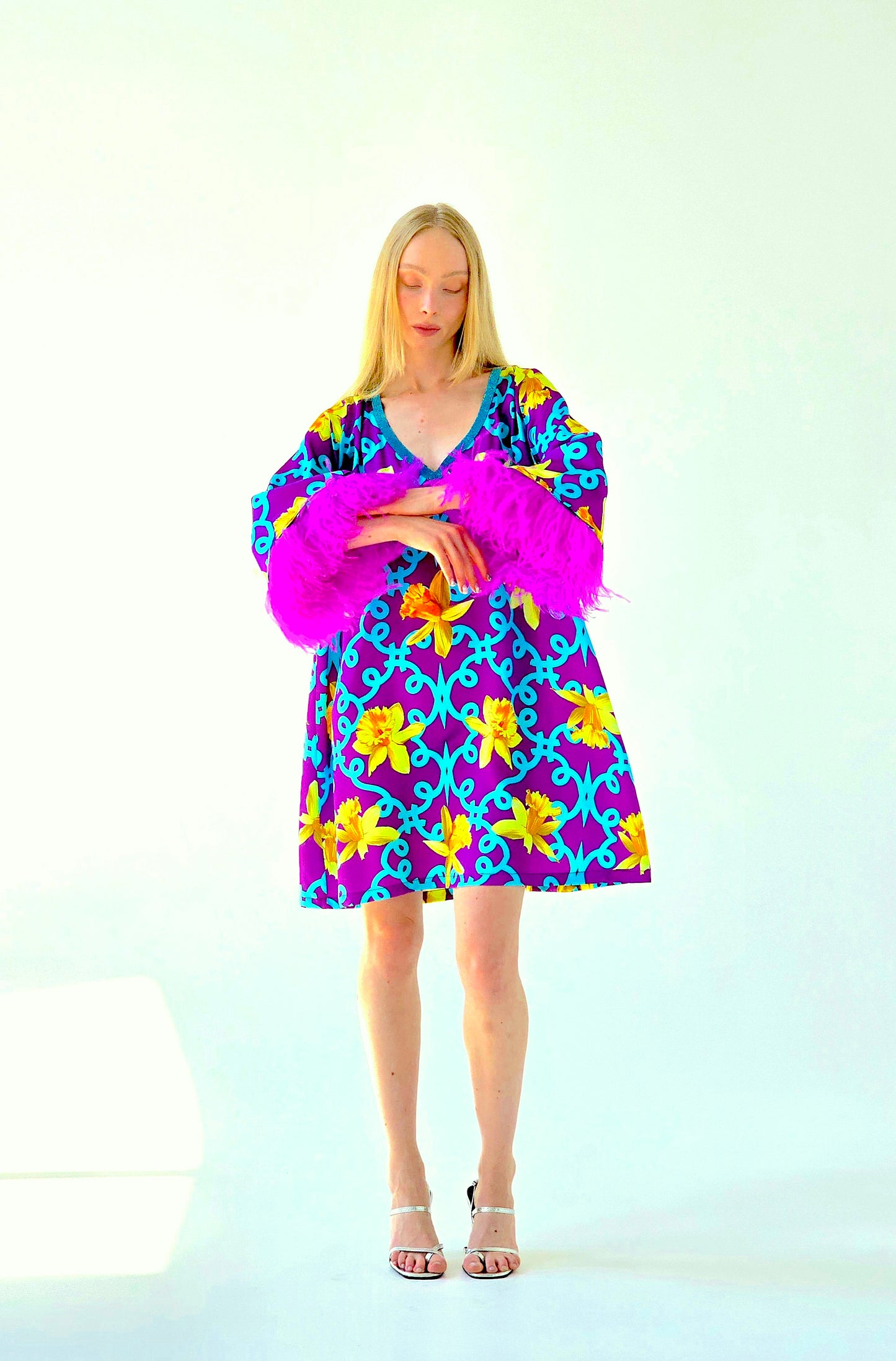 Silk Dress “Narcissus”