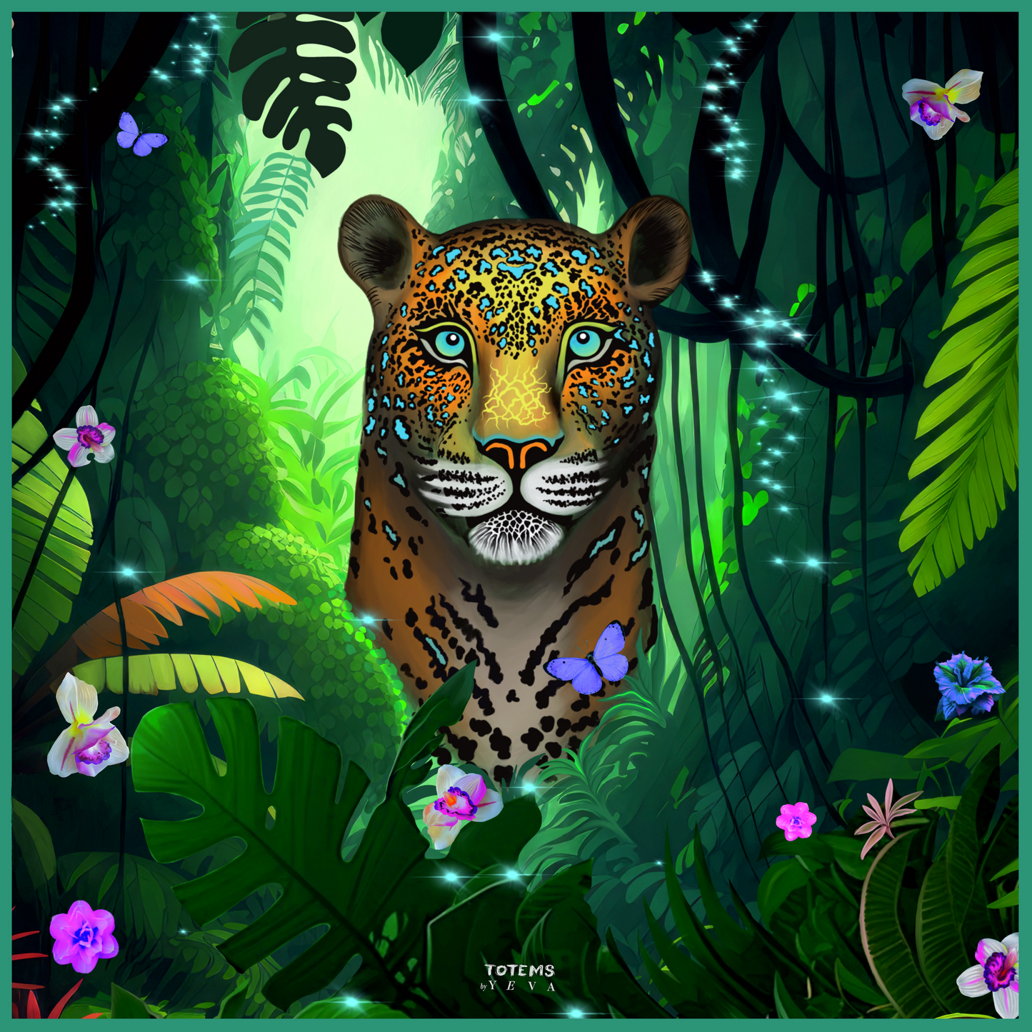 Light_KIMONO "TOTEM JAGUAR"
