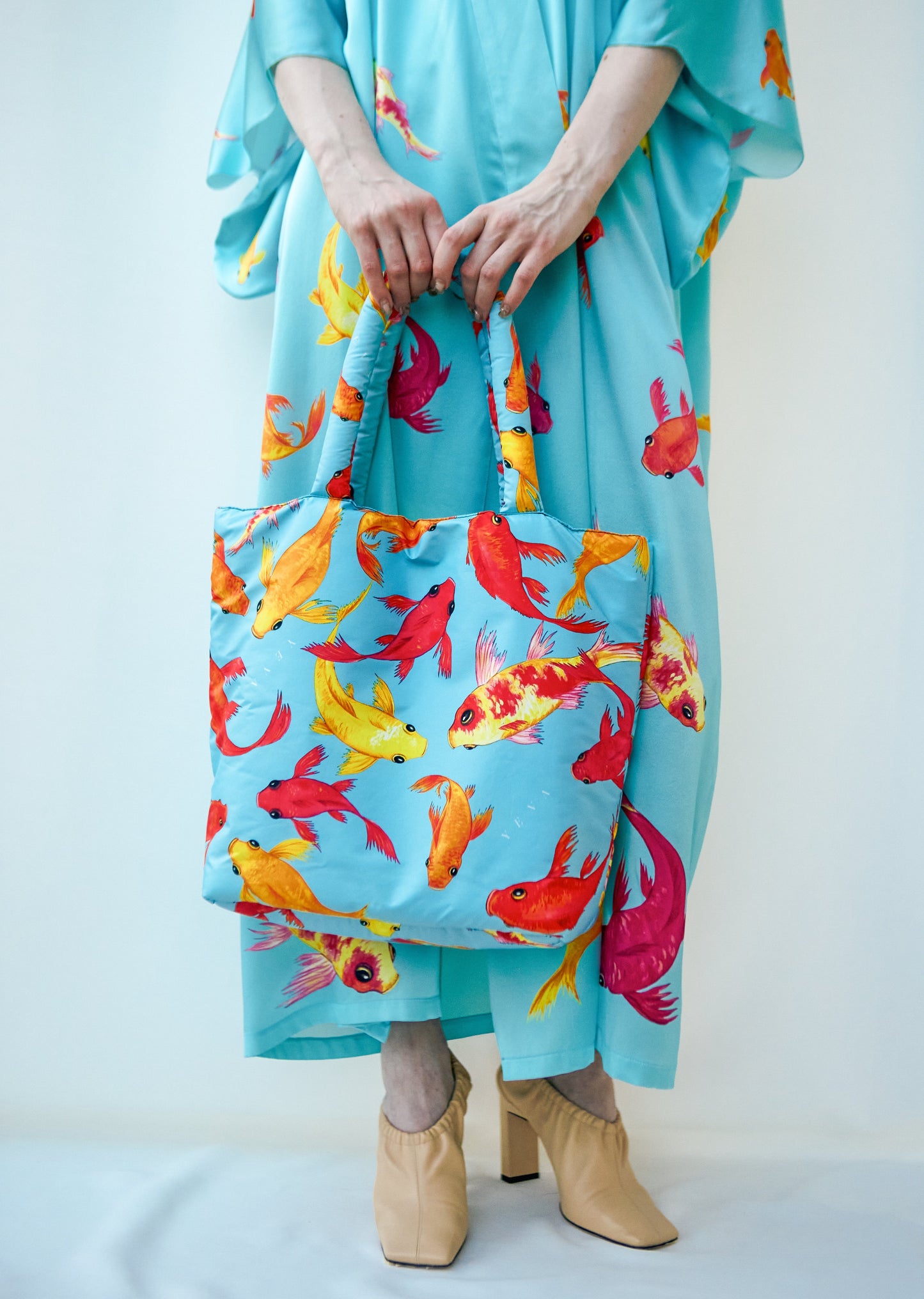Big art_BAG "KOI" blue