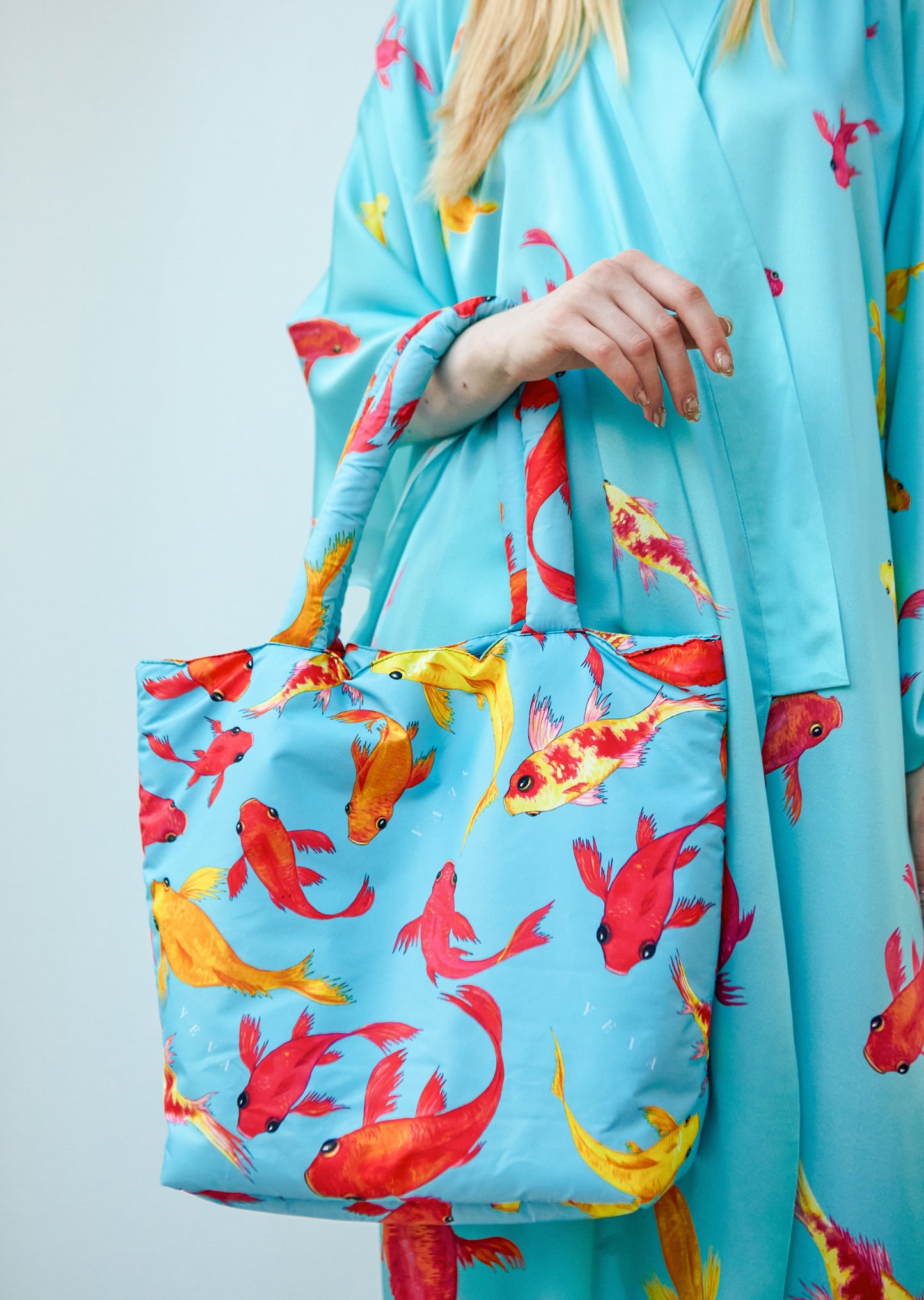 Big art_BAG "KOI" blue