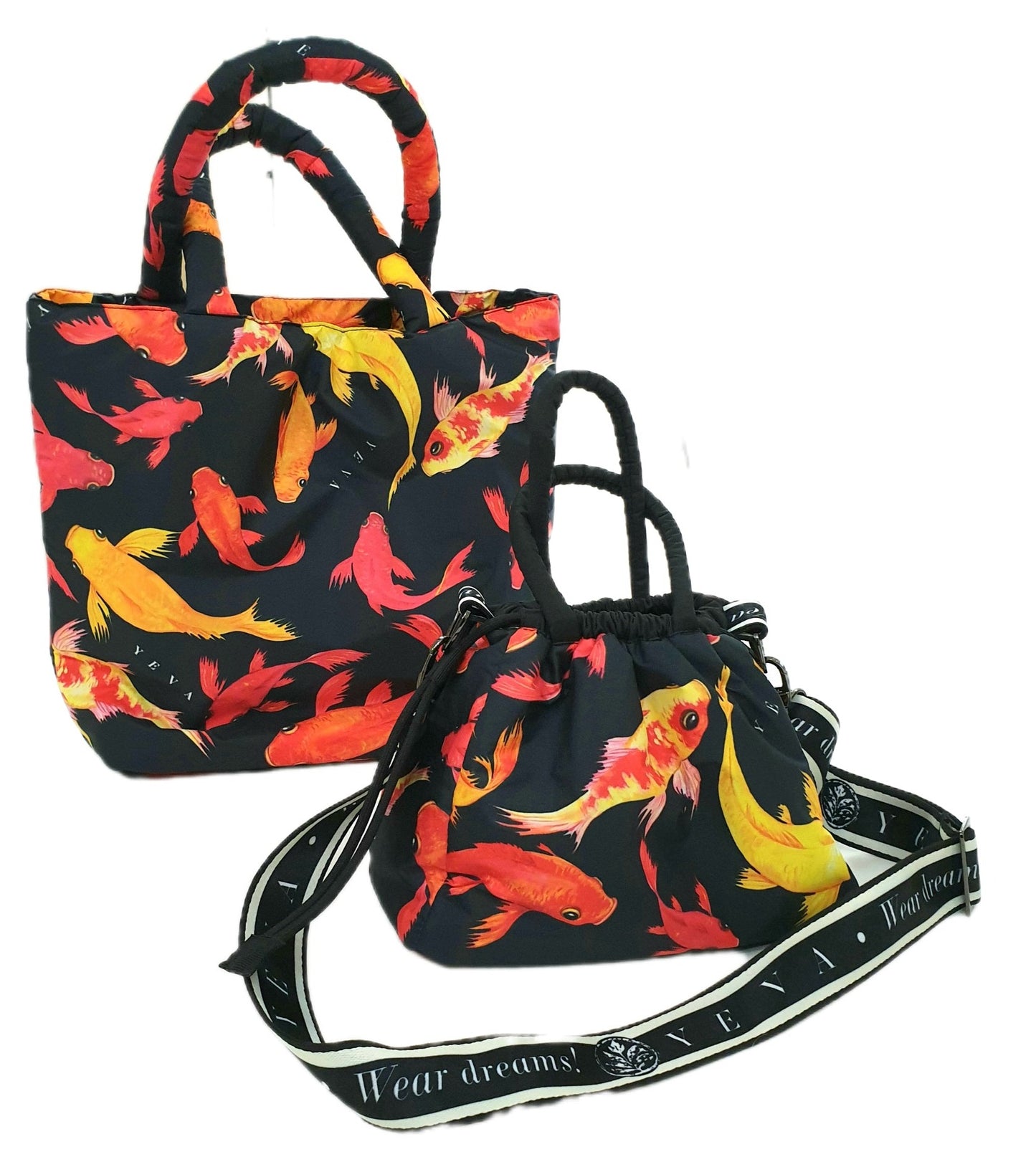 Big art_BAG "KOI" black