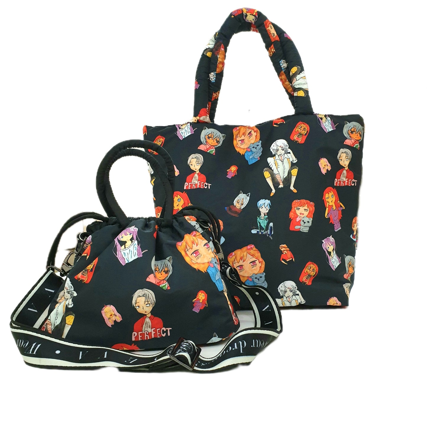 Big art_BAG "Manga" black