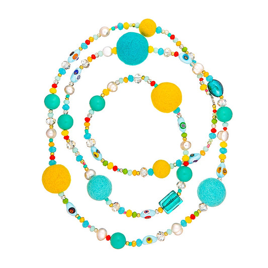 Long Necklace «Breath of Earth»