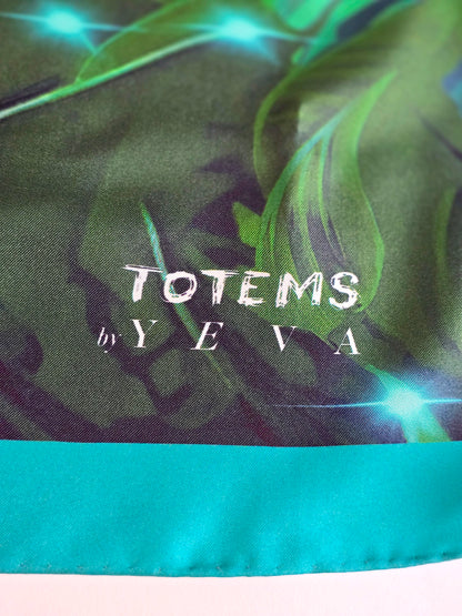 Silk Scarf  «TOTEM JAGUAR»
